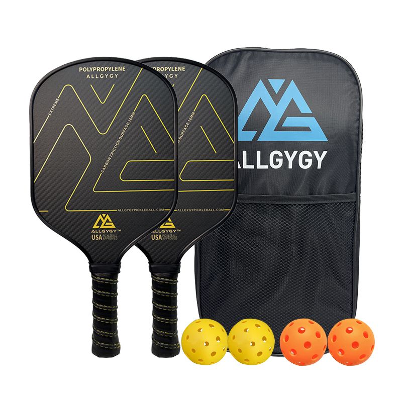 T700 3K Carbon Fiber Pickleball နှင့် Paddle Set